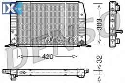 Ψυγείο, ψύξη κινητήρα DENSO DRM02012
