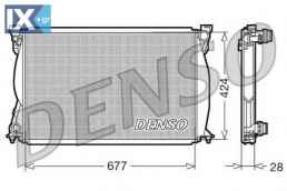 Ψυγείο, ψύξη κινητήρα DENSO DRM02038