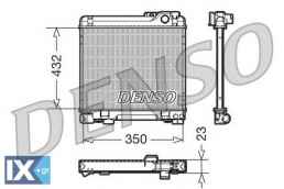 Ψυγείο, ψύξη κινητήρα DENSO DRM05013