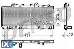 Ψυγείο, ψύξη κινητήρα DENSO DRM09090