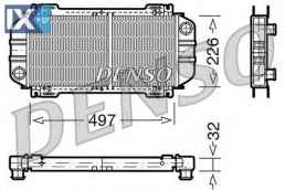 Ψυγείο, ψύξη κινητήρα DENSO DRM10033