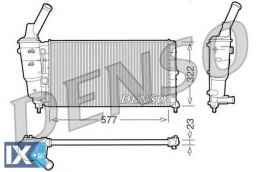 Ψυγείο, ψύξη κινητήρα DENSO DRM13006