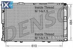 Ψυγείο, ψύξη κινητήρα DENSO DRM17039