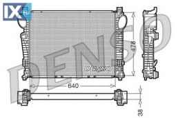 Ψυγείο, ψύξη κινητήρα DENSO DRM17095