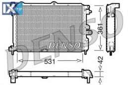 Ψυγείο, ψύξη κινητήρα DENSO DRM20025