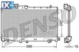 Ψυγείο, ψύξη κινητήρα DENSO DRM36006