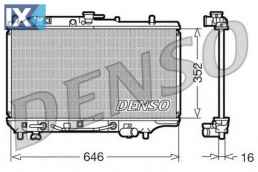 Ψυγείο, ψύξη κινητήρα DENSO DRM44005