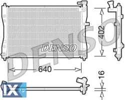Ψυγείο, ψύξη κινητήρα DENSO DRM45033