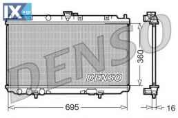 Ψυγείο, ψύξη κινητήρα DENSO DRM46012