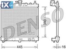 Ψυγείο, ψύξη κινητήρα DENSO DRM46036