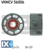 Τροχαλία παρέκκλισης, ιμάντας poly-V SKF VKMCV56006