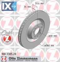 Δισκόπλακα ZIMMERMANN 100330520