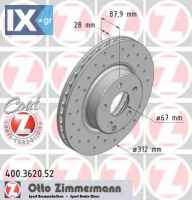Δισκόπλακα ZIMMERMANN 400362052