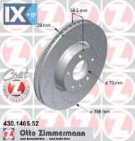 Δισκόπλακα ZIMMERMANN 430146552