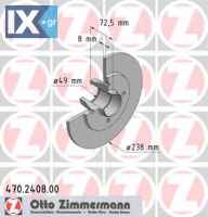 Δισκόπλακα ZIMMERMANN 470240800