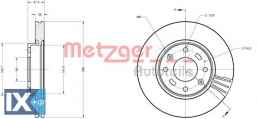 Δισκόπλακα METZGER 6110360
