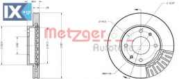 Δισκόπλακα METZGER 6110433