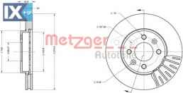 Δισκόπλακα METZGER 6110552