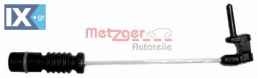 Προειδοπ. επαφή, φθορά υλικού τριβής των φρένων METZGER WK17025