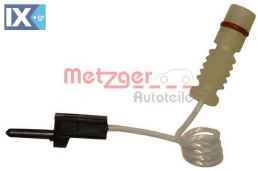 Προειδοπ. επαφή, φθορά υλικού τριβής των φρένων METZGER WK17090