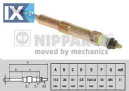 Προθερμαντήρας NIPPARTS J5710501