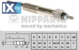 Προθερμαντήρας NIPPARTS J5711016