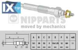 Προθερμαντήρας NIPPARTS J5716001