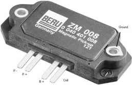 Συσκευή ηλεκτρονόμου, σύστημα ανάφλεξης BERU ZM008