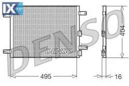 Συμπυκνωτής, σύστ. κλιματισμού DENSO DCN01023