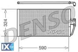 Συμπυκνωτής, σύστ. κλιματισμού DENSO DCN05006