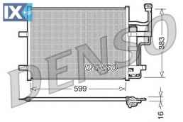 Συμπυκνωτής, σύστ. κλιματισμού DENSO DCN44003