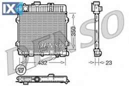 Ψυγείο, ψύξη κινητήρα DENSO DRM05028