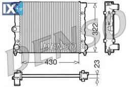 Ψυγείο, ψύξη κινητήρα DENSO DRM32022