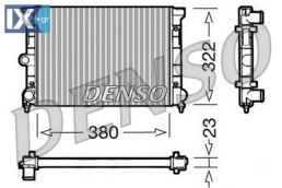 Ψυγείο, ψύξη κινητήρα DENSO DRM32032
