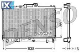 Ψυγείο, ψύξη κινητήρα DENSO DRM50013