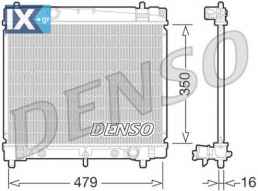 Ψυγείο, ψύξη κινητήρα DENSO DRM50070
