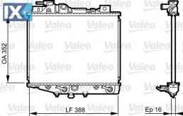 Ψυγείο, ψύξη κινητήρα VALEO 731019
