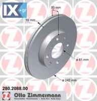 Δισκόπλακα ZIMMERMANN 280208800