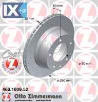 Δισκόπλακα ZIMMERMANN 460100952