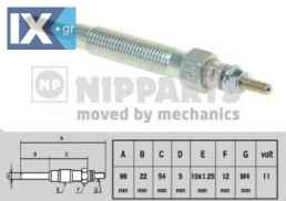 Προθερμαντήρας NIPPARTS J5710503