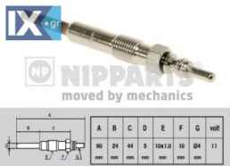 Προθερμαντήρας NIPPARTS J5715014