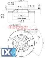 Δισκόπλακα METZGER 25084