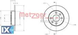 Δισκόπλακα METZGER 6110061