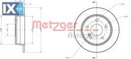 Δισκόπλακα METZGER 6110064