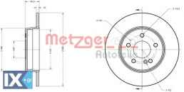 Δισκόπλακα METZGER 6110115