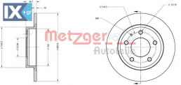 Δισκόπλακα METZGER 6110131