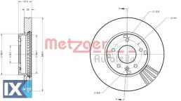 Δισκόπλακα METZGER 6110256