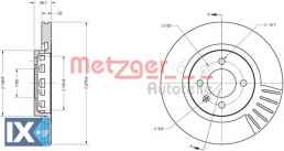 Δισκόπλακα METZGER 6110337